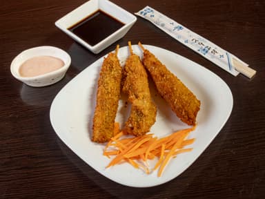 Kushiage de Pescado