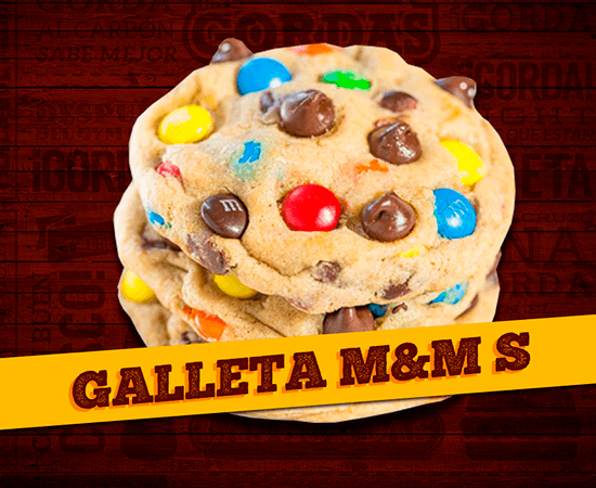 Galleta M&M´s