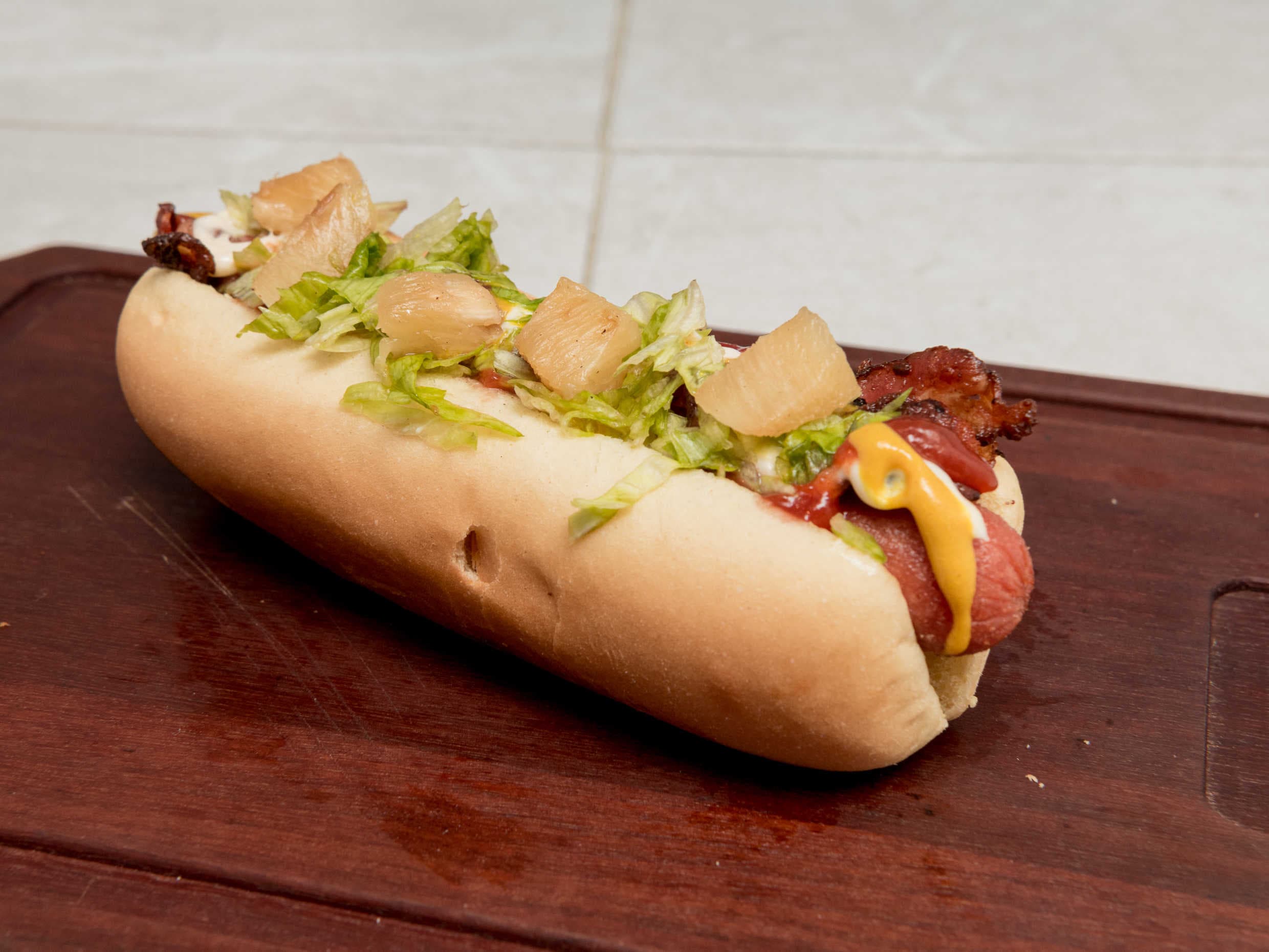 Hot Dog Hawaiano