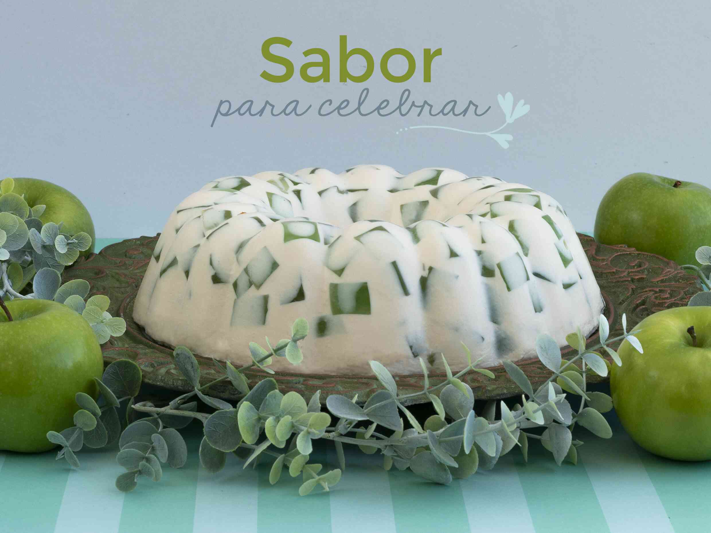 Gelatina de Manzana Verde