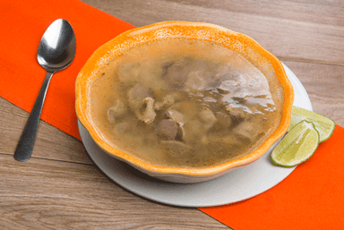Caldo Mollejas