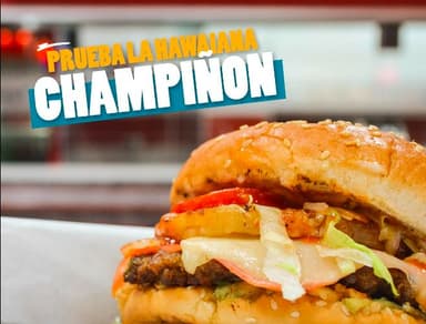 Hamburguesa Champiñón