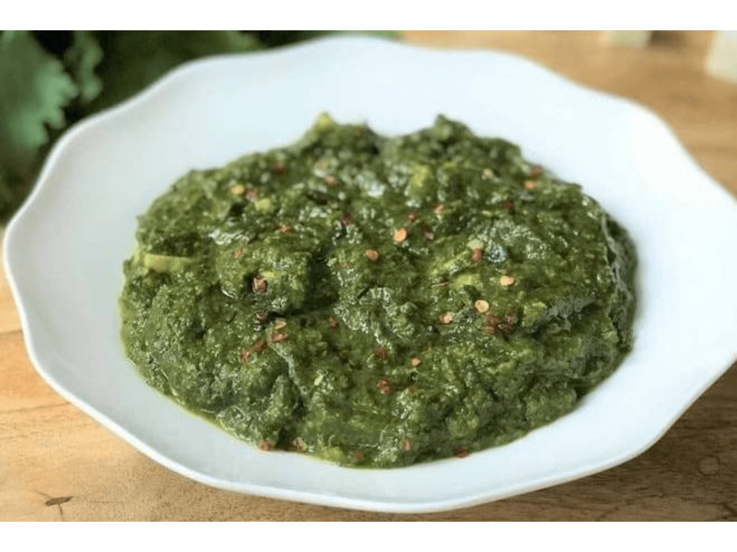Saag + Gratis Pan Missi Roti