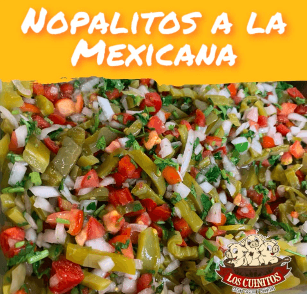 1/2 Litro de Nopales a la mexicana