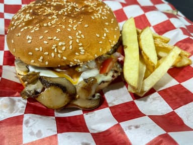 Hamburguesa Champiqueso