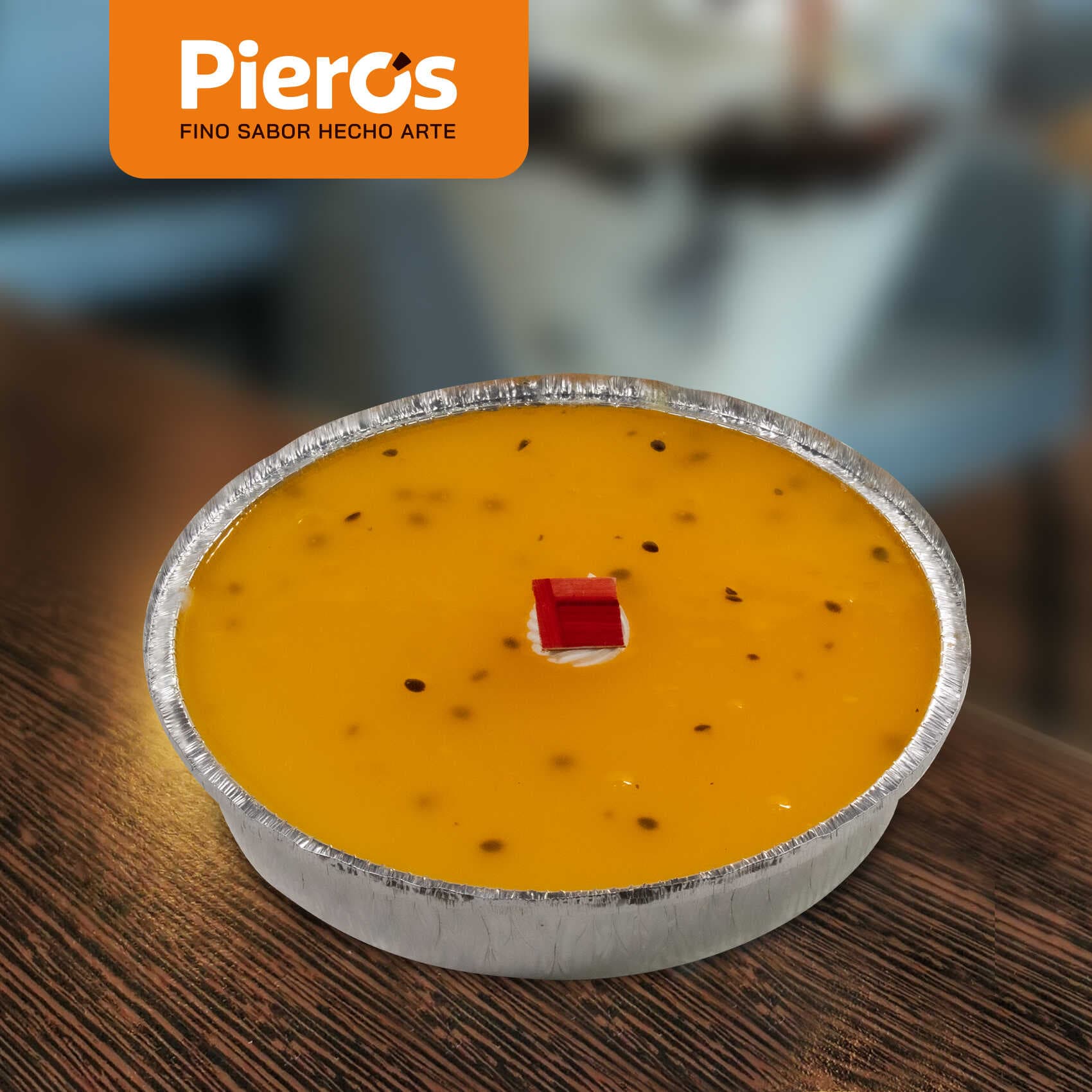 Cheesecake de Maracuyá N 24 Charola
