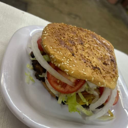 Hamburguesa con Papas