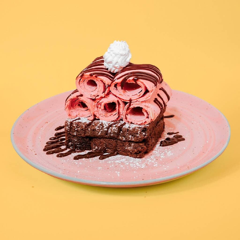 Brownie con Helado