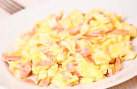 Kids: Huevo Revuelto con Jamón