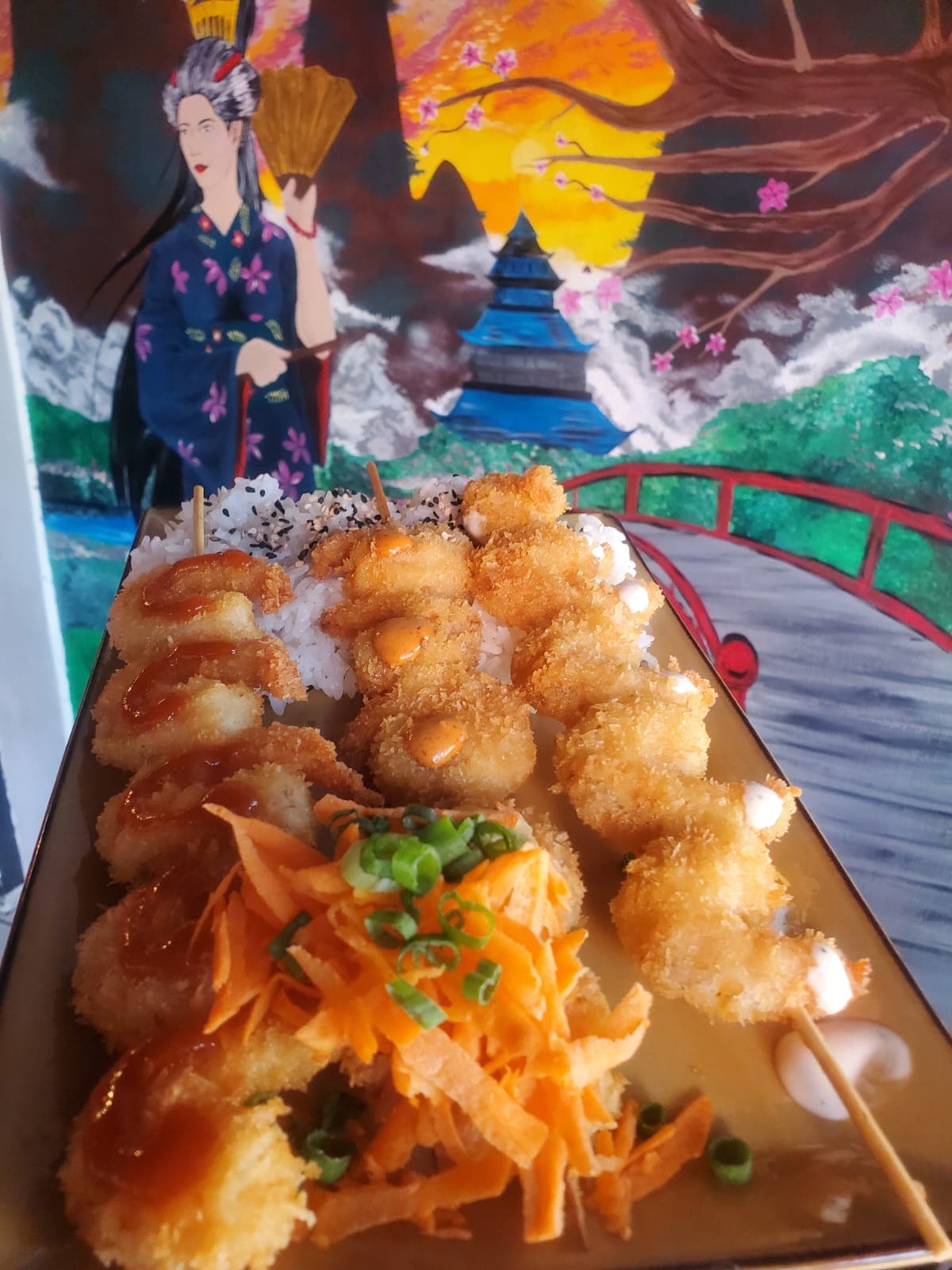 3 Brochetas