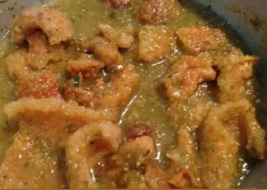 Desayuno Salsa de Chicharrón