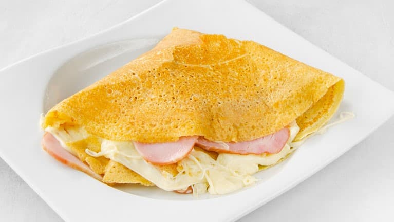 Crepe de Jamón y Queso