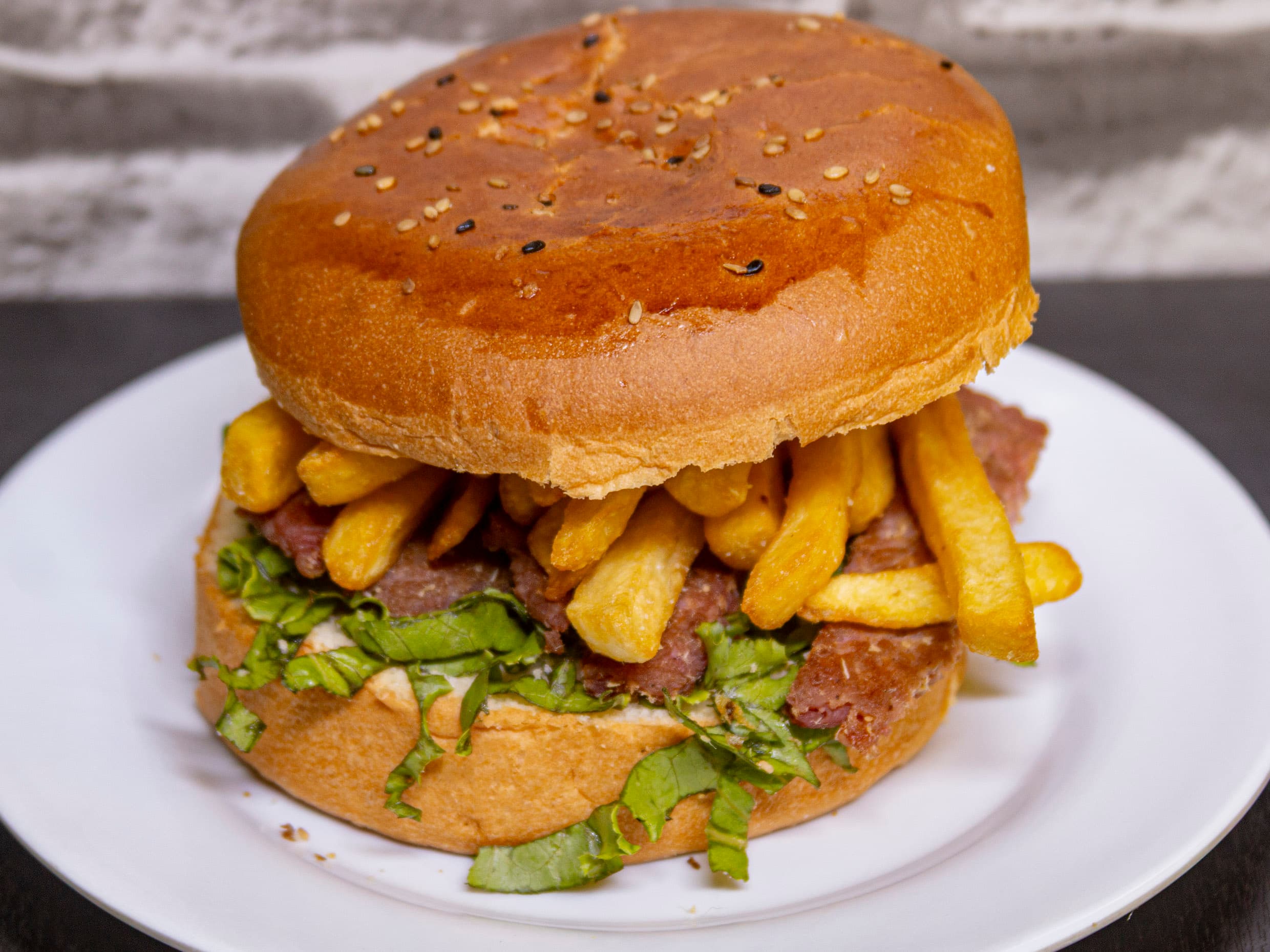 Hamburguesa a lo Pobre