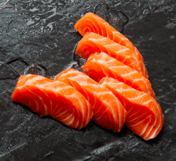 Sashimi de Salmón Grueso