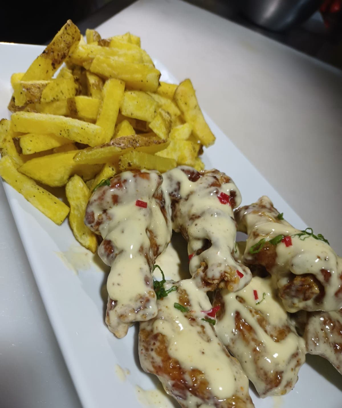 Alitas Acevichadas