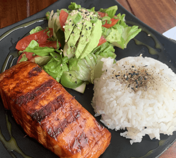 Salmón Teriyaki