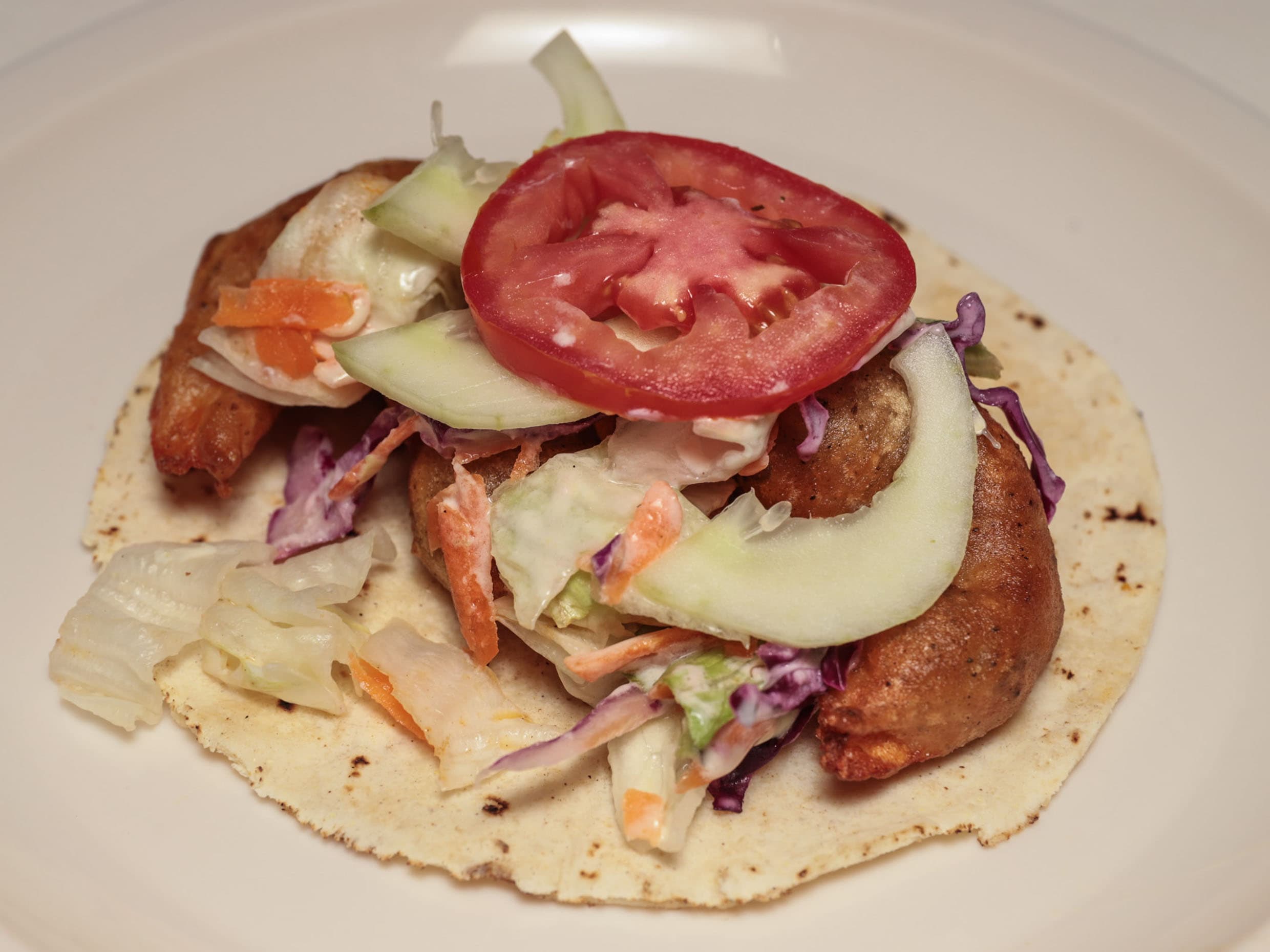 Taco de Camarón Capeado