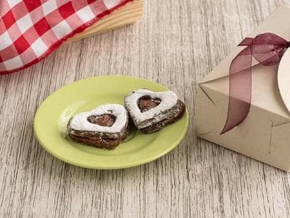 Caja de Galletas De Chocolate Rellenas De NUTELLA