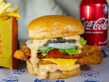 Combo Hamburguesa de Pollo Crispy