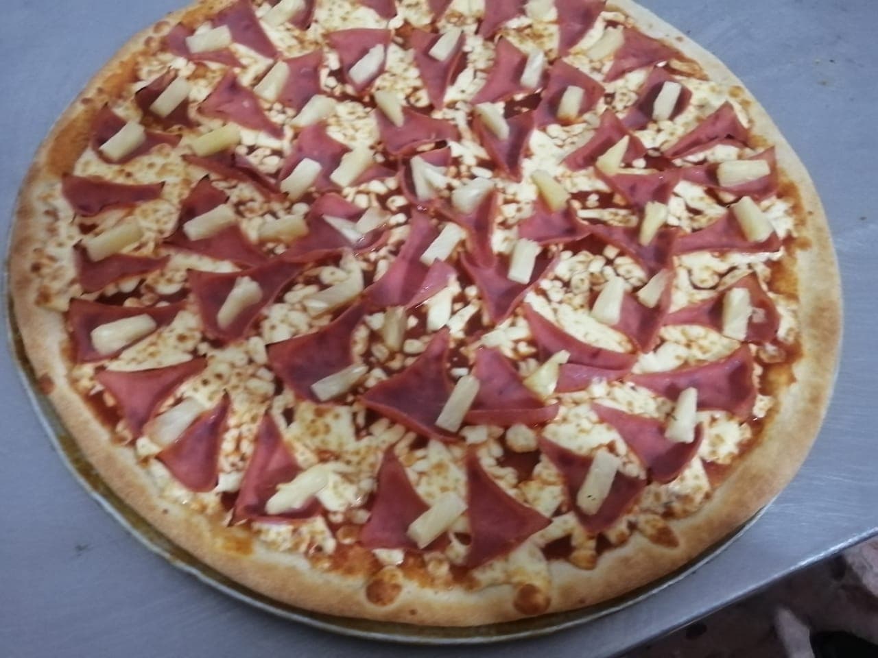 Pizza hawaiana