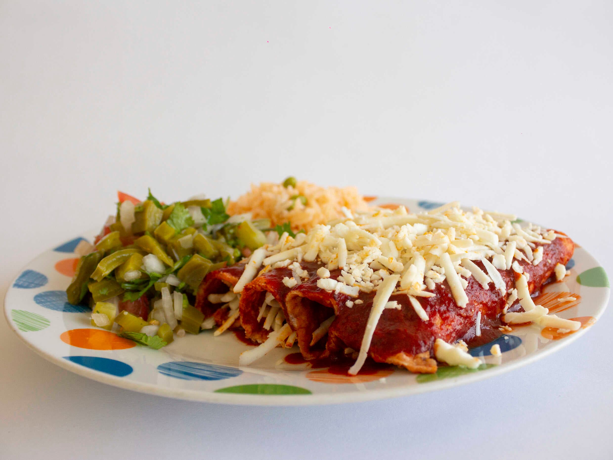Enchiladas Rojas