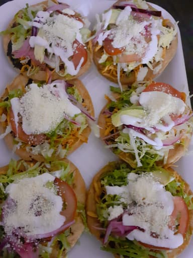 Tostada de Res Deshebrada