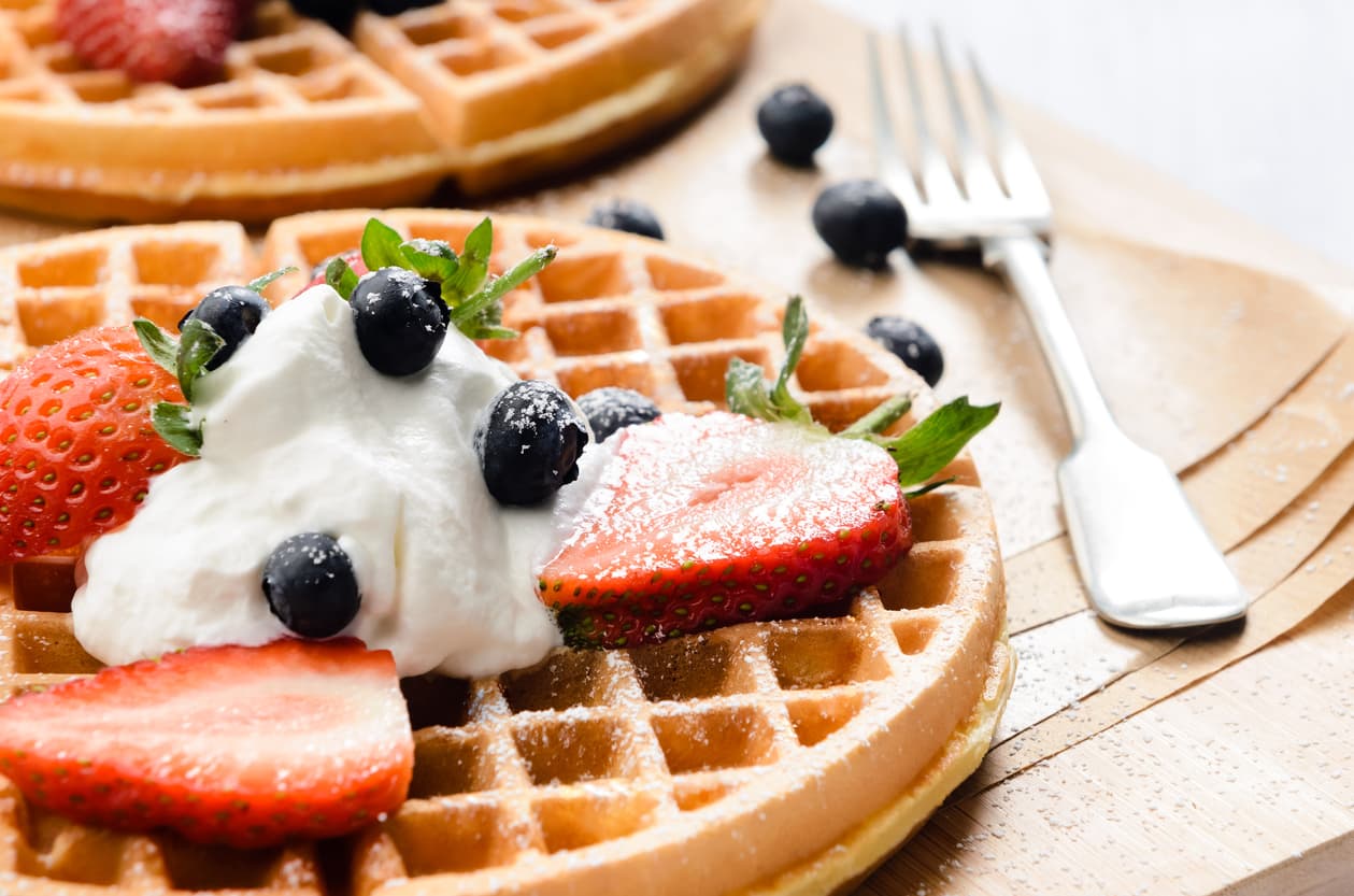 Waffles Avena o Yuca