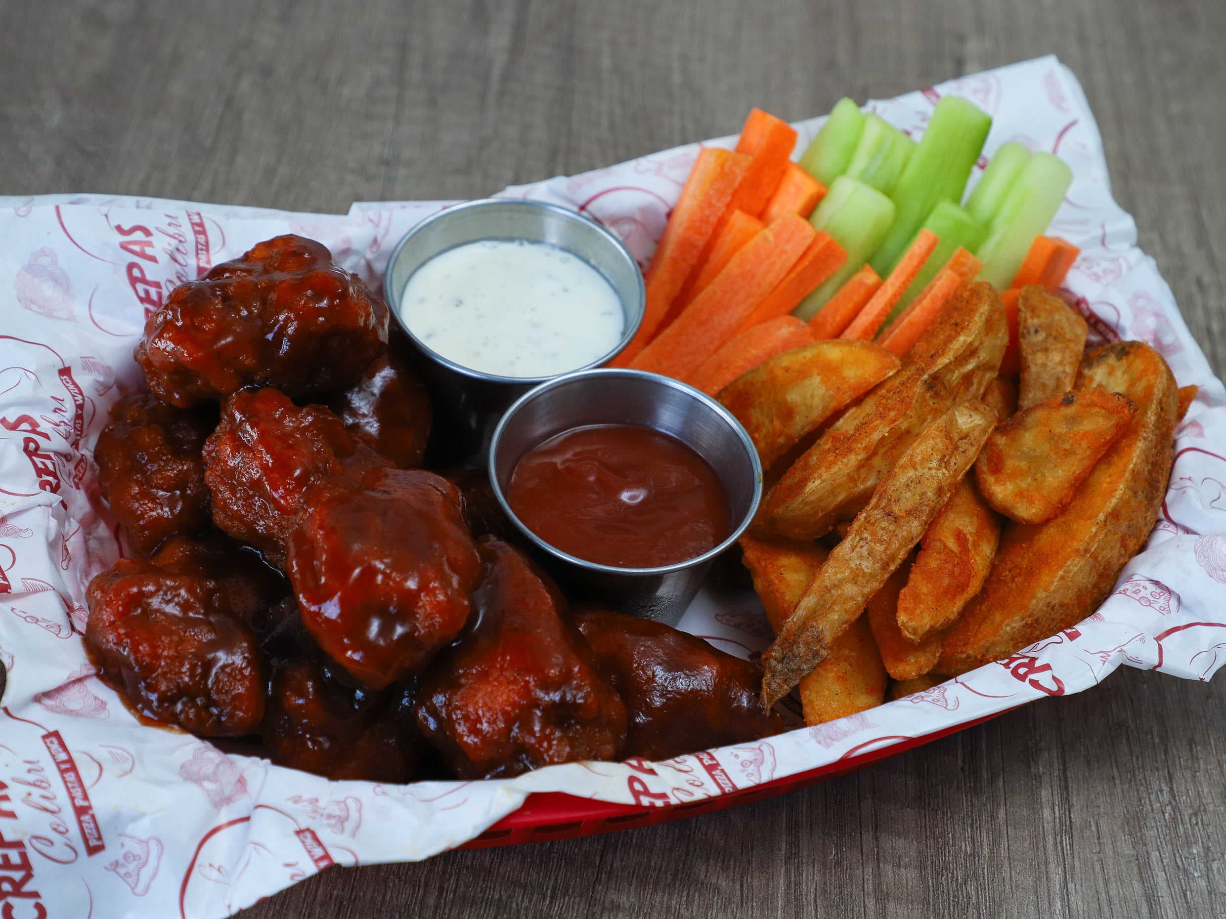 Boneless con Papas