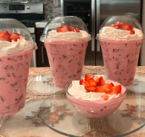 Fresas con crema