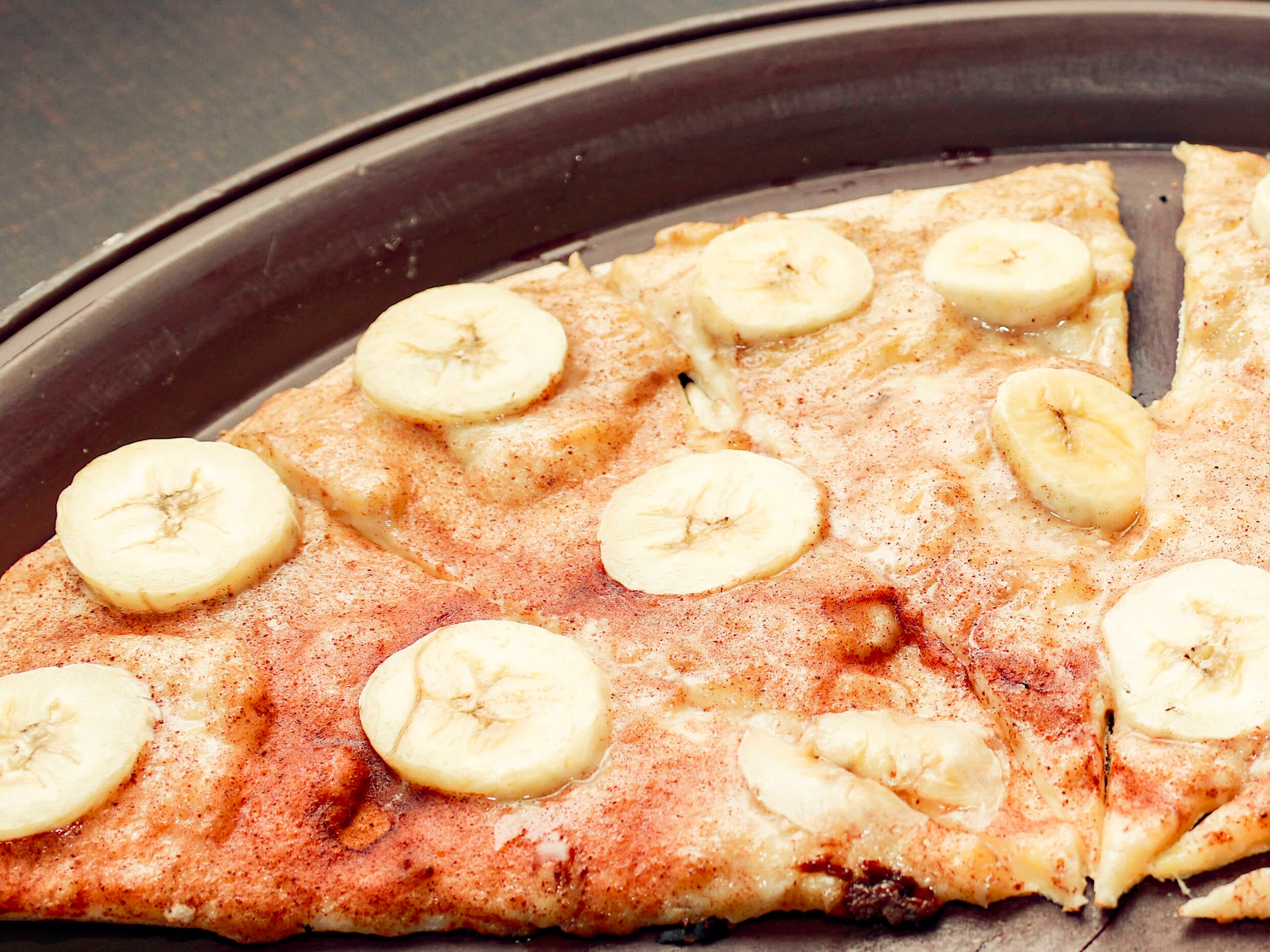 Pizza Plátano con Lechera