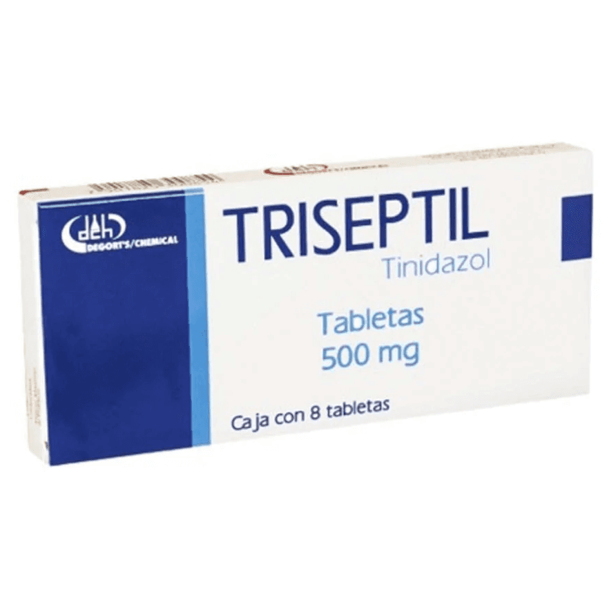TINIDAZOL 500 MG TAB C/8 (TRISEPTIL)