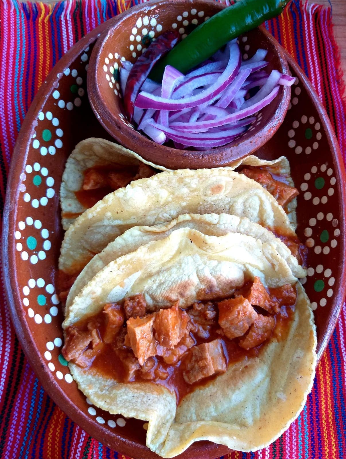 TACOS DE CHICHARRÓN