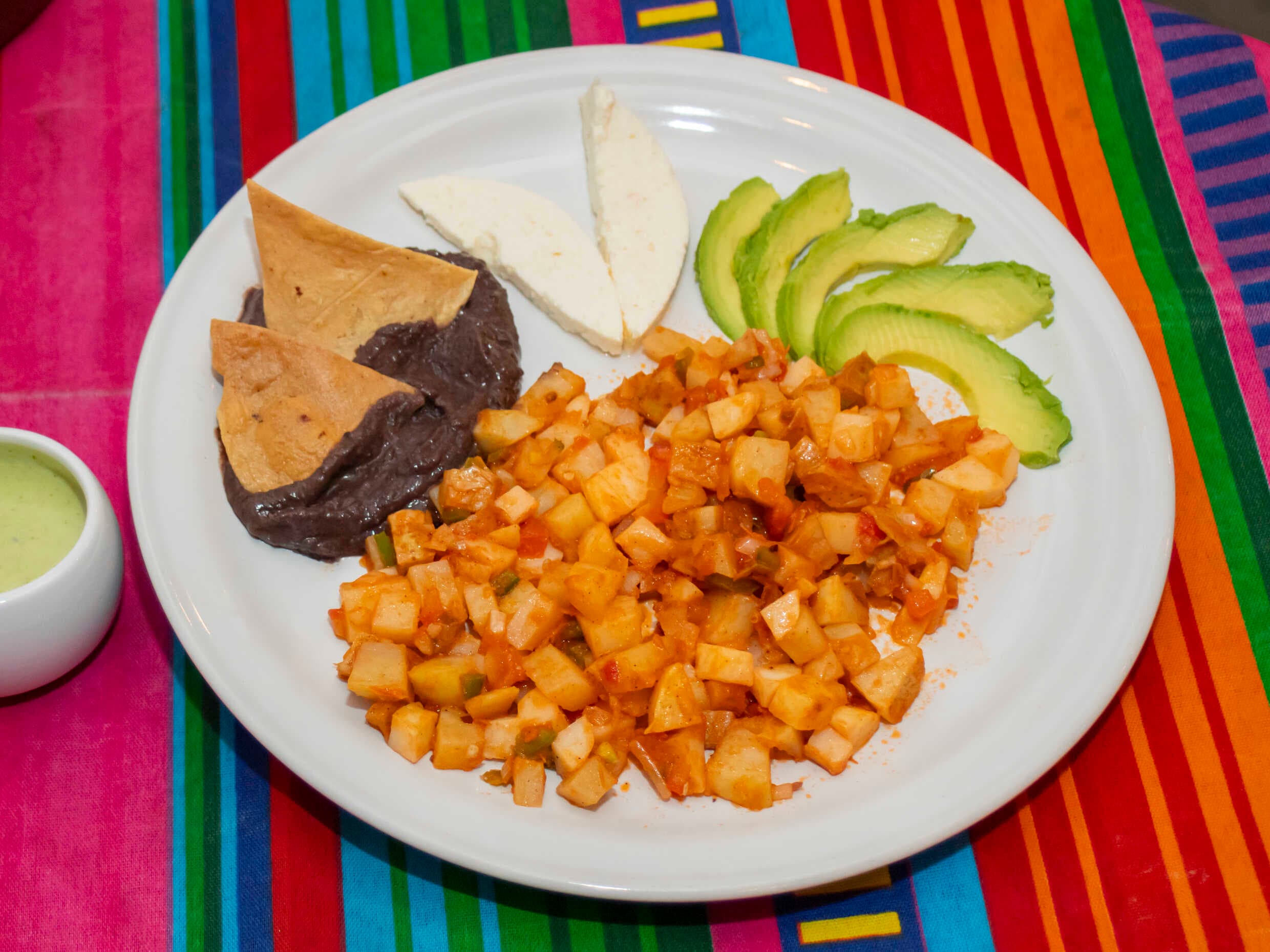 Papas a la Mexicana
