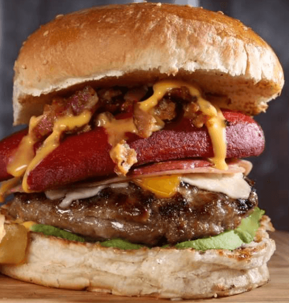 Hamburguesa Glotona Jr Arrachera