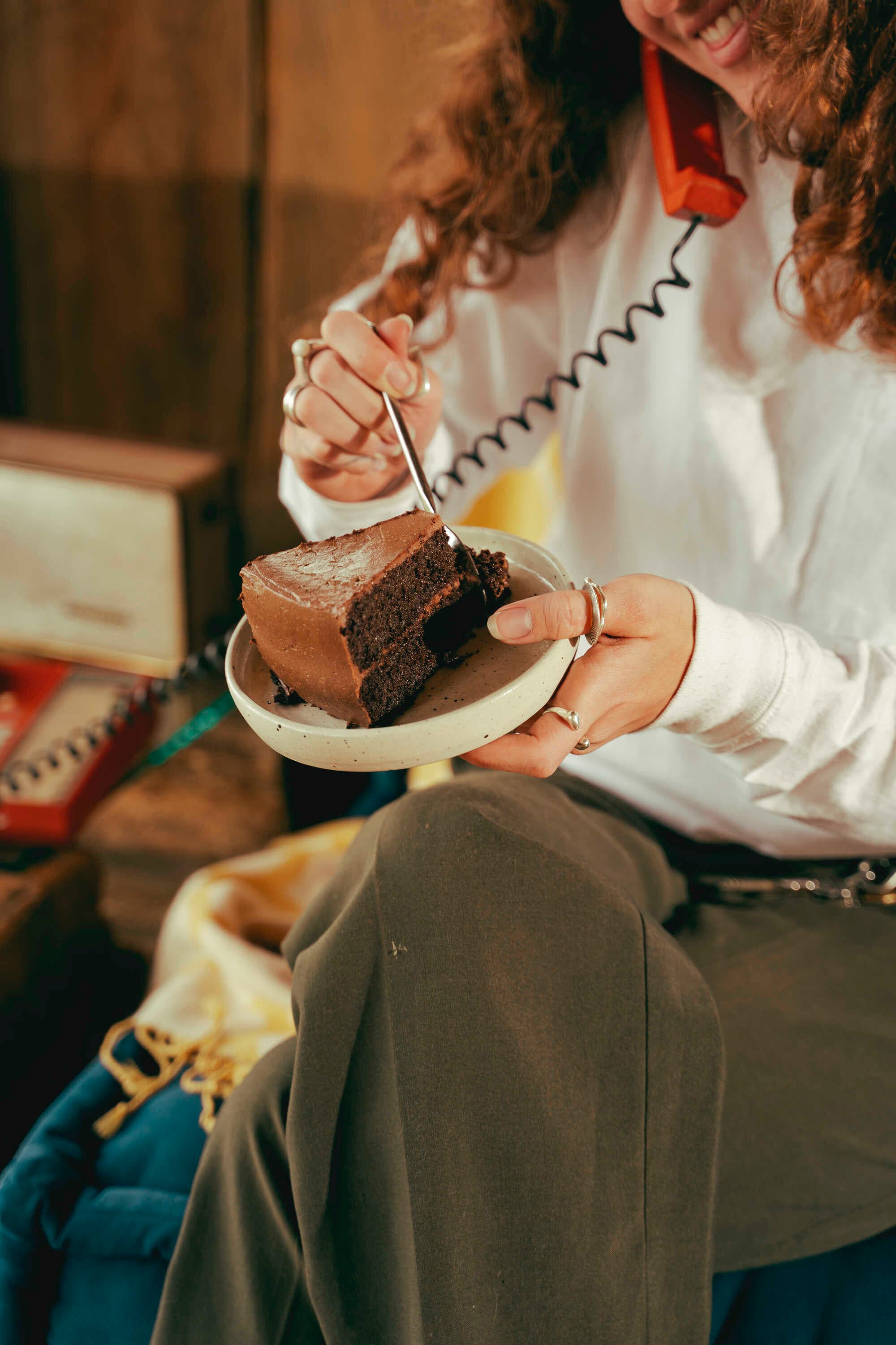 Torta de Chocolate Vin Porción