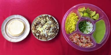 Papa preparada de sirloin