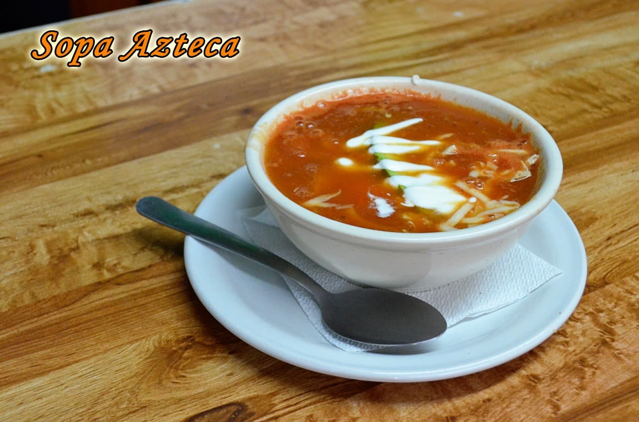 Sopa Azteca..