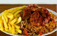 Chow Fan + Costillas (2 a  3 Pers)