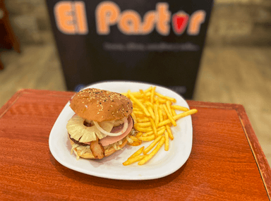 Hamburguesa Hawaiana Tocino