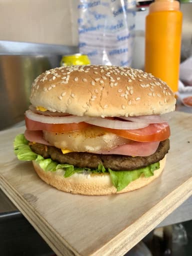 Hamburguesa Sencilla