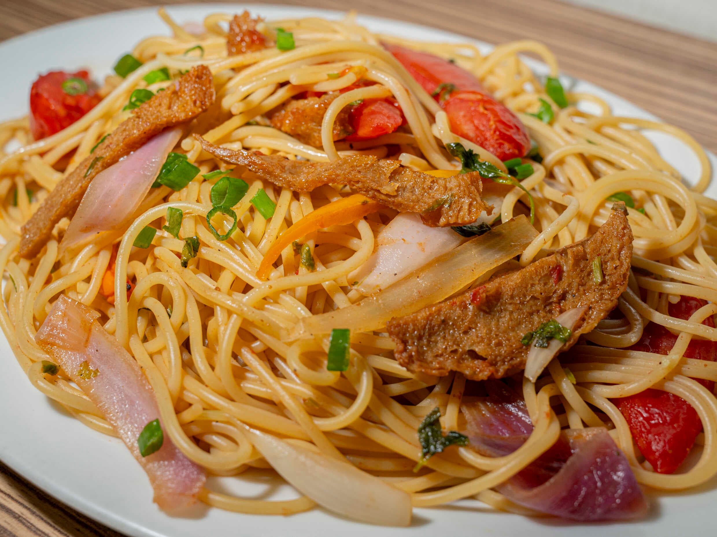 Tallarín Saltado