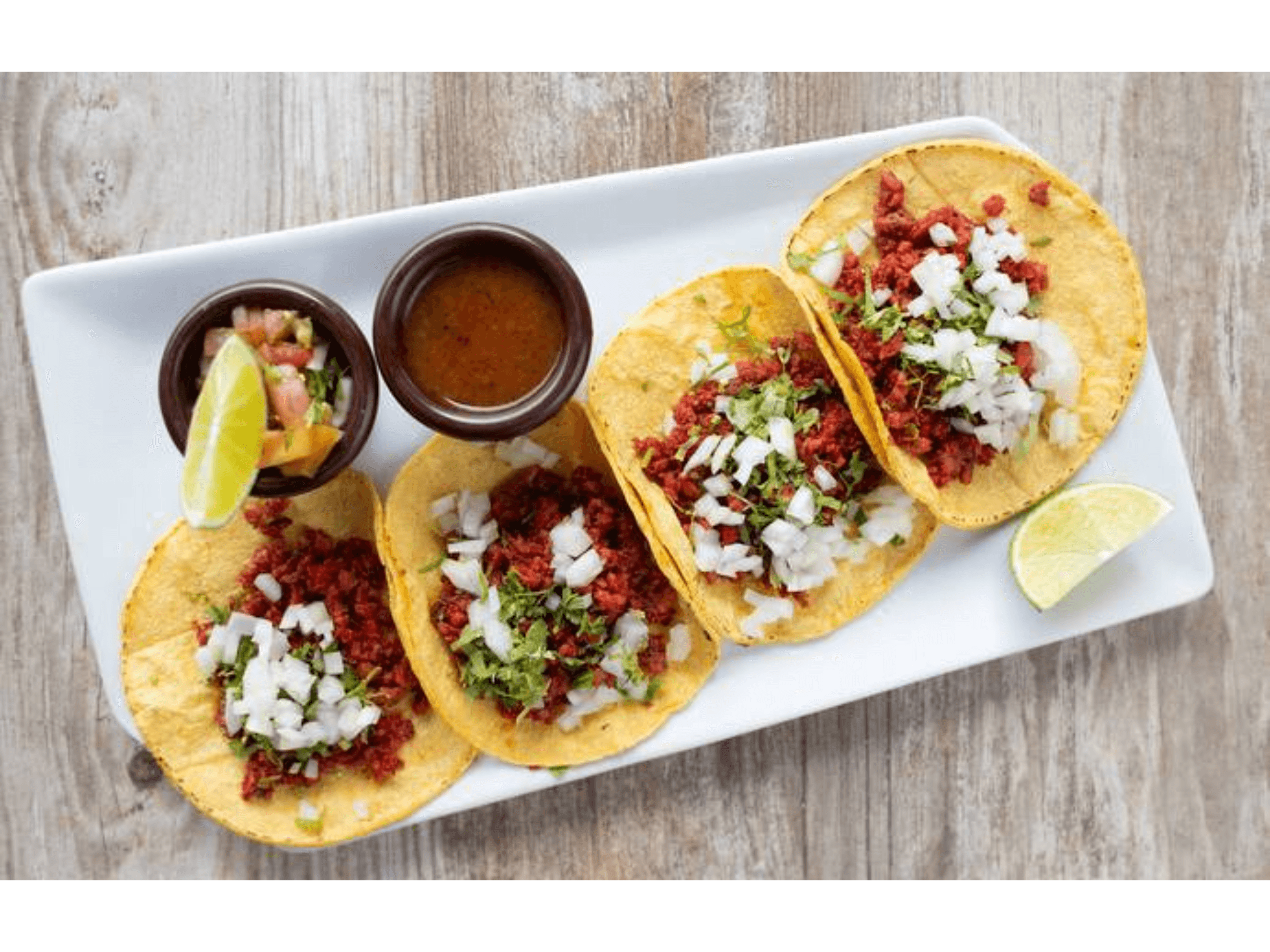50% Tacos de Chorizo a la Mexicana