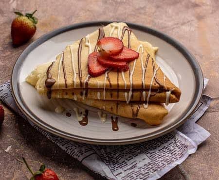 Crepa Dulce con Fruta
