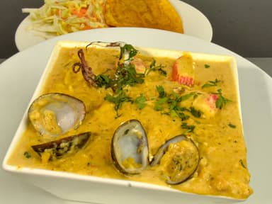 Arroz atollao de camarones