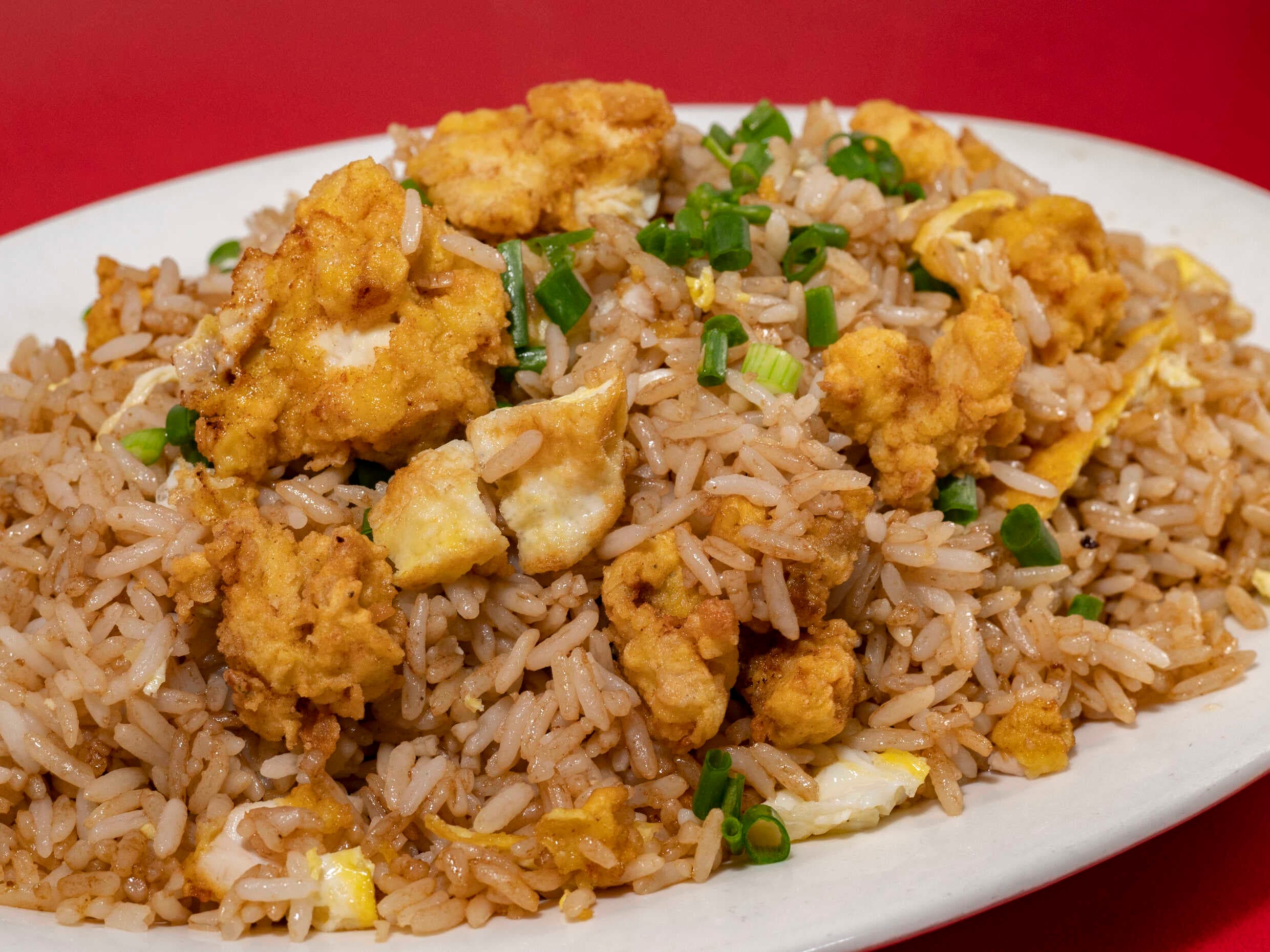 Arroz chaufa de pollo