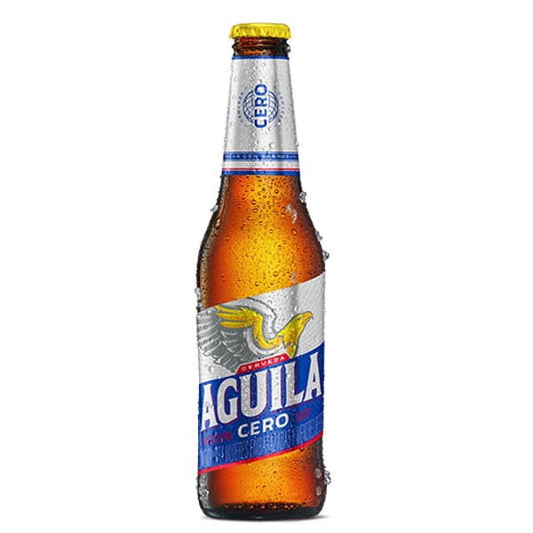 Águila cero botella