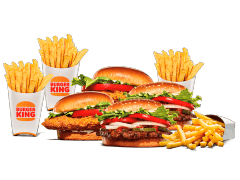 King Pack. WHOPPER® Clásico & Crispy Chicken sin B