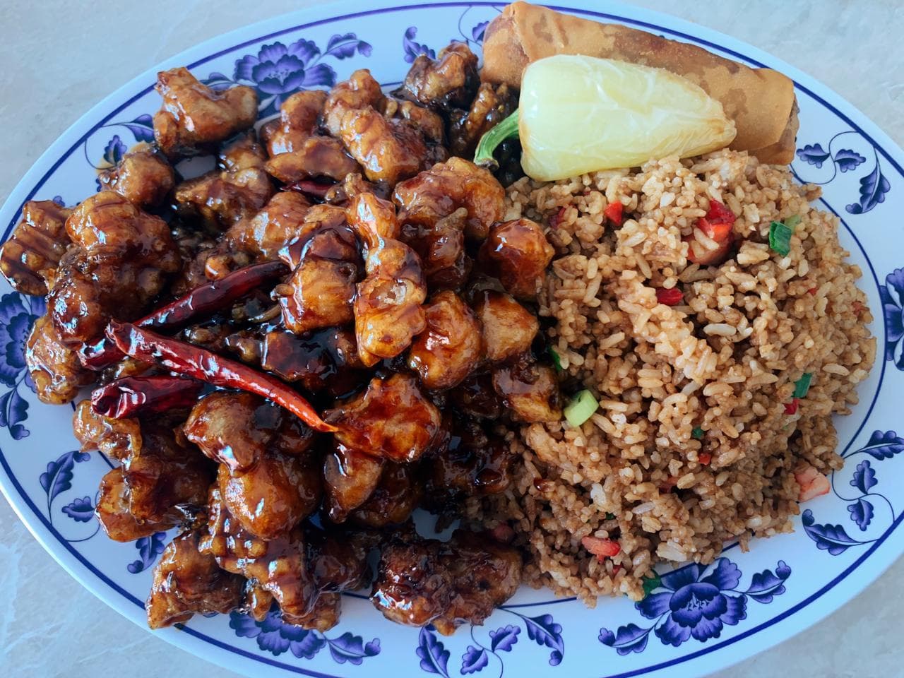 Lonche 13   Pollo Mongolia