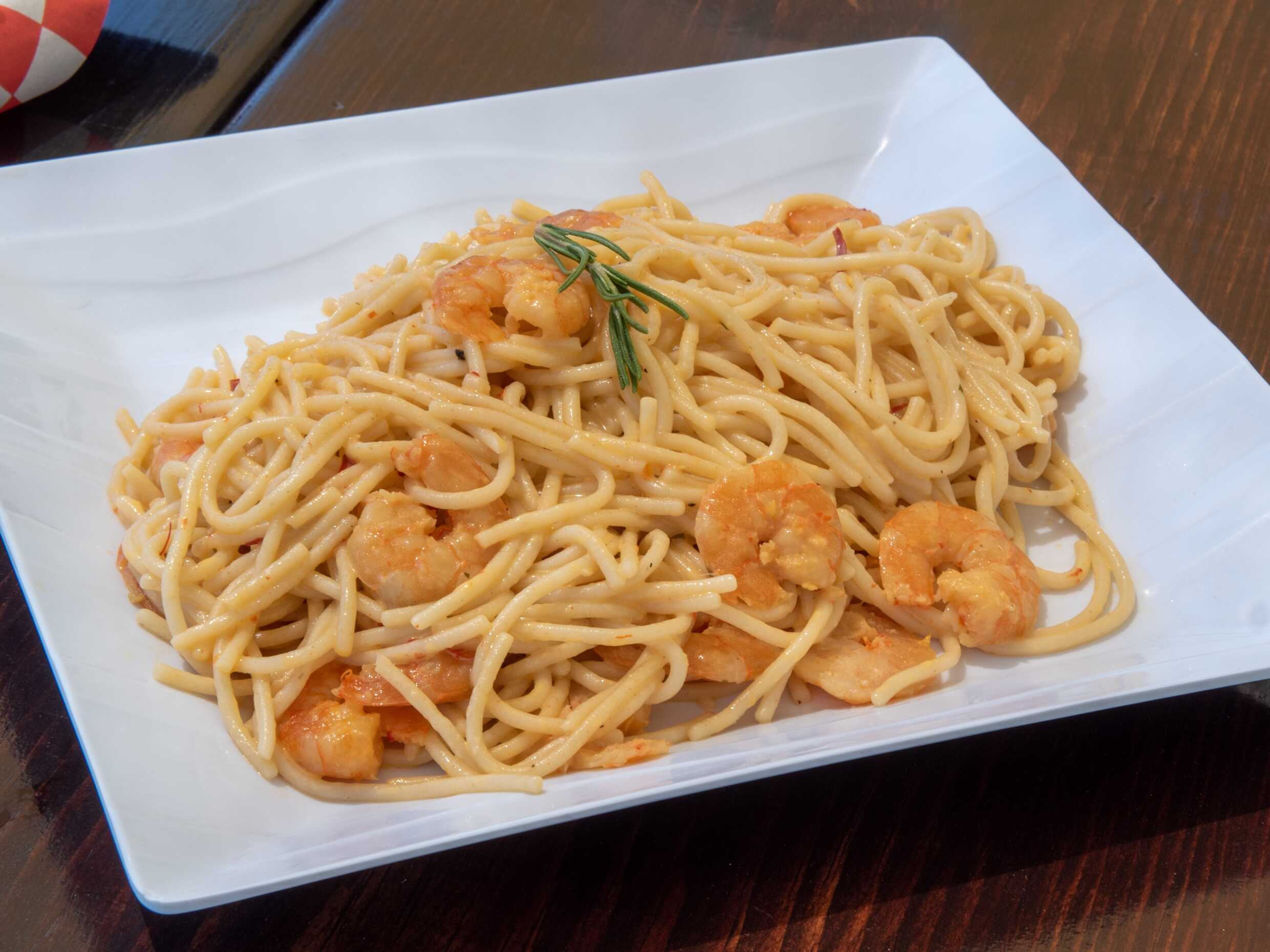 Spaghetti de camaron