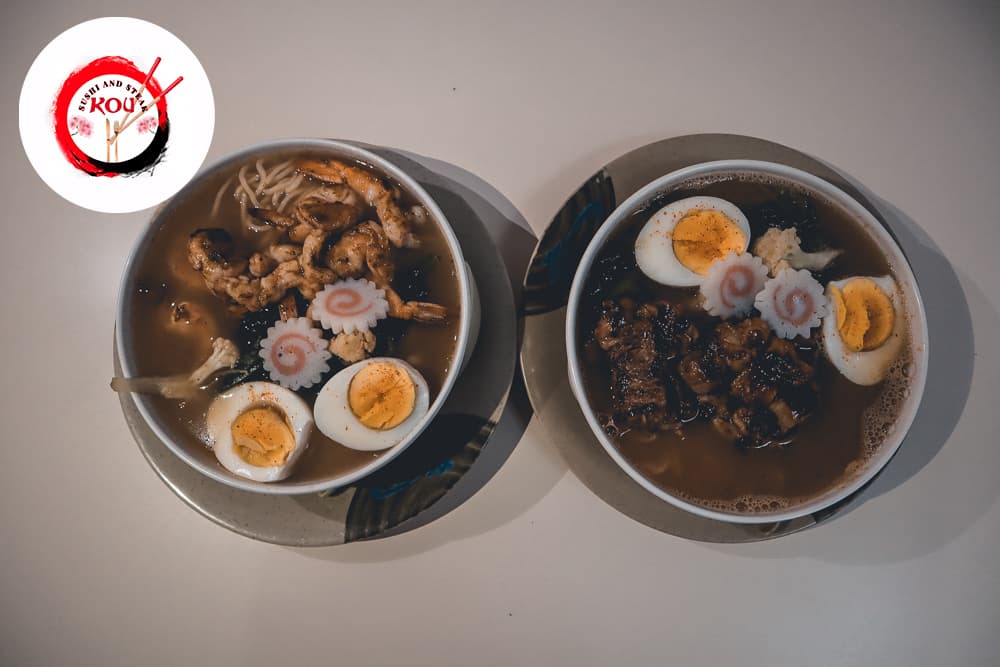 Sopa Ramen de Filete de Res